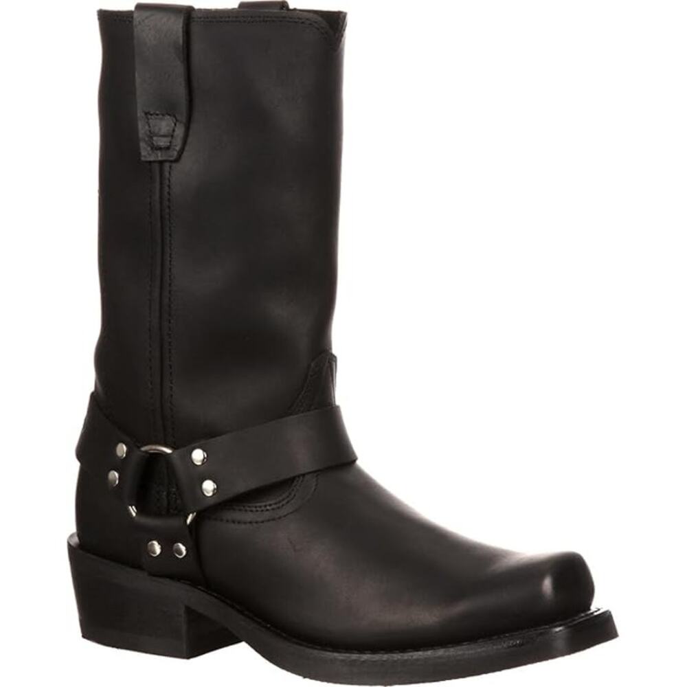 Durango Black Leather Men's Boots